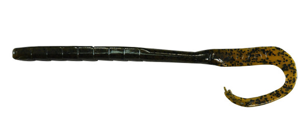 Googan Baits GMW-725-GNP Mondo Worm 7.25", Green Pumpkin