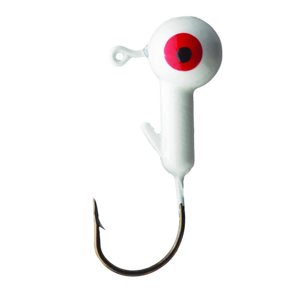 Eagle Claw Ball Head, 3/8 Oz, White, One Size