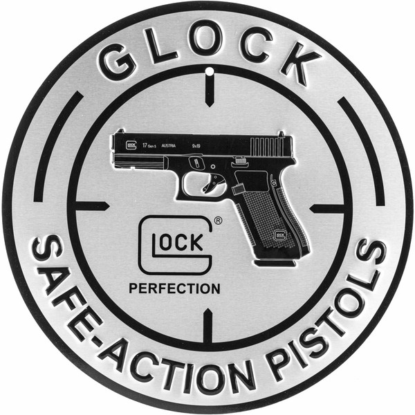 GLOCK AD00060 Glk Safe Action Aluminum Sign Hunting & Shooting Equipment