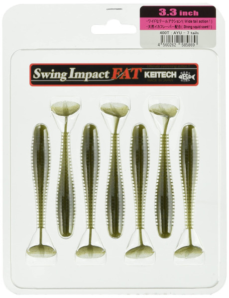 Keitech FS33400 Fat Swing Impact AYU, 3.3"