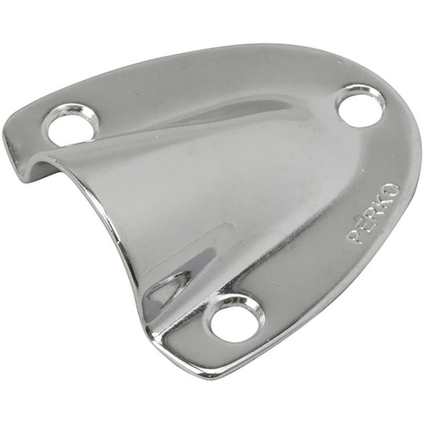 Perko 0315DP1STS Stainless Steel Clam Shell Ventilator - 1-5/8