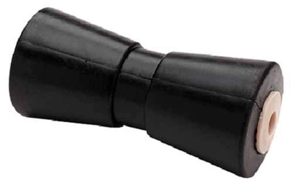 Seachoice Heavy Duty Molded Keel Roller, Black, Boat Trailer, 12 in. X 5/8 in., Nylon Inserts