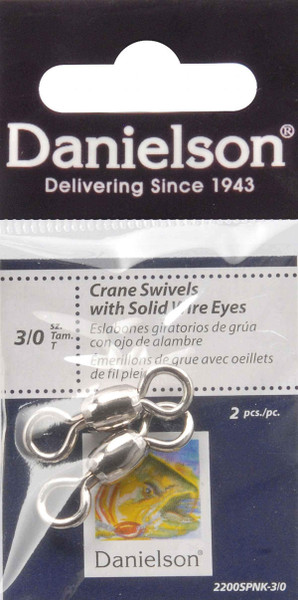 2200SPNK-3/0 Swivel Crane Sp Sz Nickel, 3/0