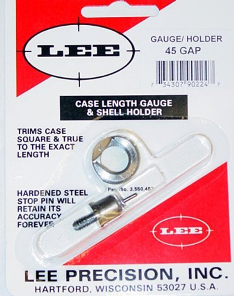 Lee Precision 45 Gap Gauge/Holder