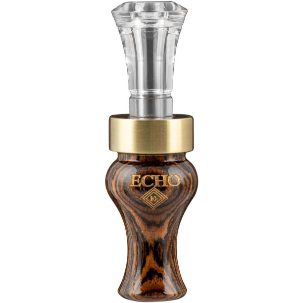 Echo Diamondwood Timber Double Reed Duck Call Bocote