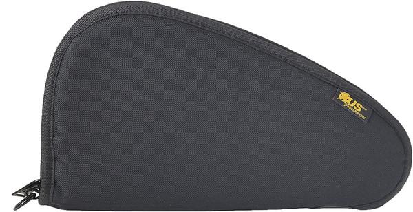 US PeaceKeeper Products P21011 - Pistol Case (Medium) - Heavy Duty Fabric - Zipper Closure - Lockable - Lifetime Warranty - Black