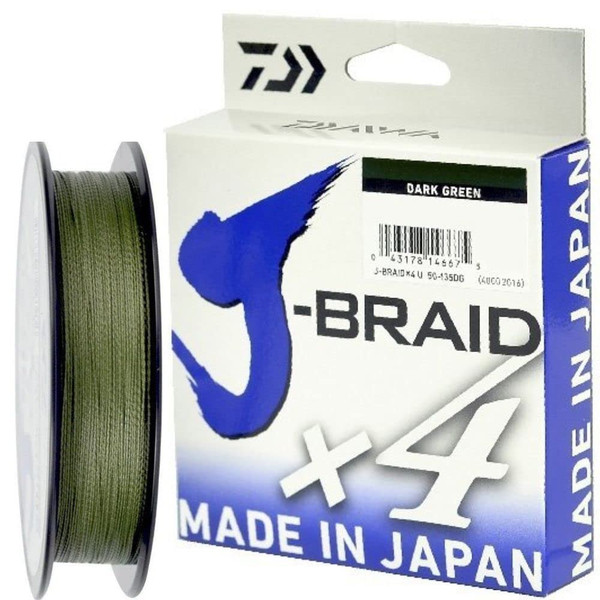 Daiwa JB4U50-150DG, Filler Spool, Dark Green, Mono Dia.= 12lb.