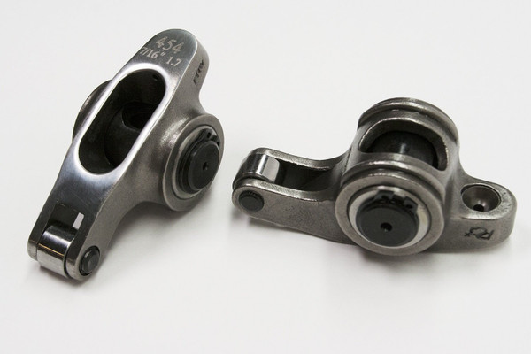 PRW Stainless Steel Rocker Arms for Big Block Chevy & Ford 302B-351C, 400M, 429-460 1.7 Ratio for 7/16" Studs