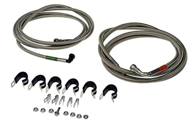 Dorman 819-813 Braided Fuel Line Compatible with Select Chevrolet / Pontiac Models (OE FIX)