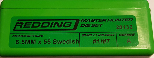 Redding Reloading Master Hunter Die Set - 6.5 x 55 Swedish, 28132