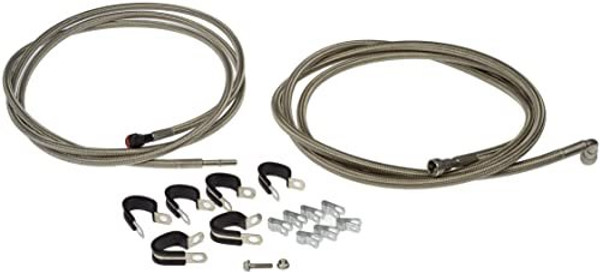 Dorman 819-905 Flexible Stainless Steel Braided Fuel Line Compatible with Select Chevrolet Models (OE FIX)