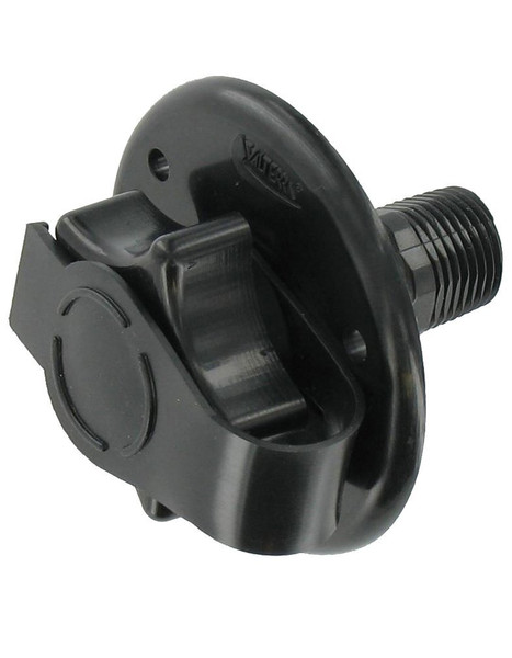 Valterra A01-0168BK Black 2-3/4" Flange Water Inlet