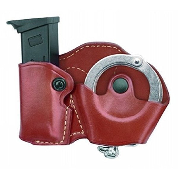 Gould & Goodrich 871-3LH Cuff Case/Mag Case Combo, Chestnut Brown