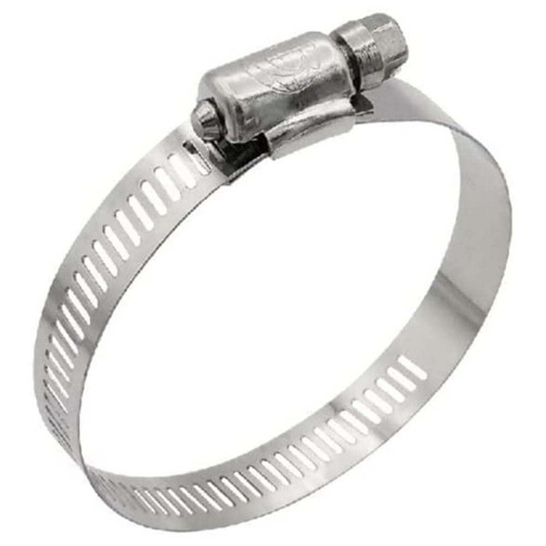 SEACHOICE Stainless Steel Marine Hose Clamp, 10/Box (Size: #28, Option: 1/2" Band) SEACHOICE Stainless Steel Marine Hose Clamp, 10/Box (Size: #28, Option: 1/2" Band)