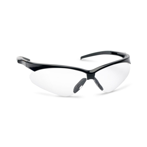 Walker's Crosshair Sport Shooting Glasses - Lightweight Impact-Resistant Polycarbonate Lenses Soft Non-Slip Adjustable UV Protection Hunting Range Shooting Sports Glasses, Clear