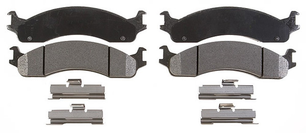 Raybestos PGD655M Professional Grade Semi-Metallic Disc Brake Pad Set