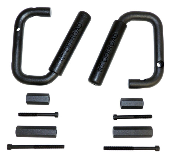 Crown Automotive Grab Handle Set Blk Steel Hndl Set RT27049