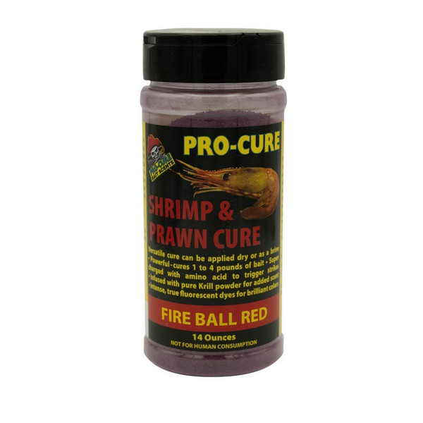 Pro-Cure Shrimp and Prawn Cure, 14 Ounce, Fireball Red