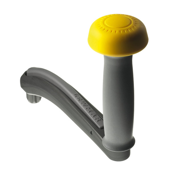 Lewmar 8" One Touch Aluminum Winch Handle – Made with Marine-Grade Alloy and Fiber Composite for Maximum Strength, Lock-in Winch Handle Lightweight, Corrosion-Resistant, 8" Long