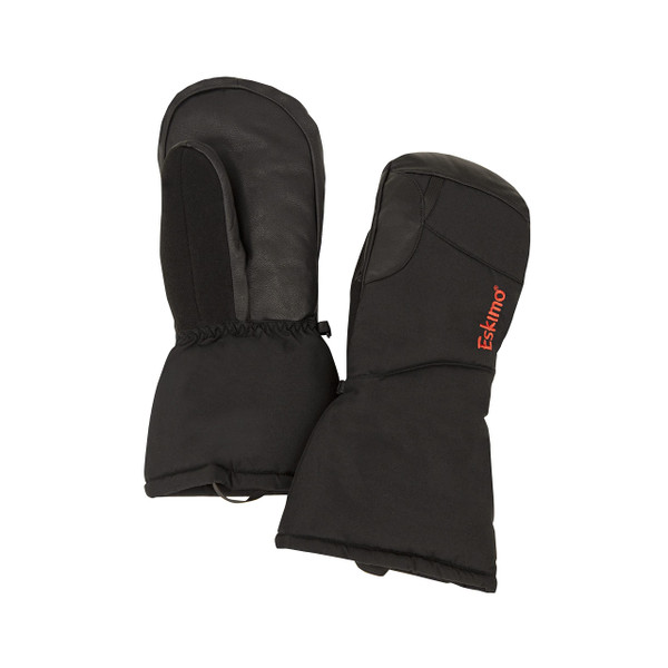 Eskimo 41591 Keeper™ Mitt with Liner Glove, Gloves, Unisex, Black Ice, Medium/Large