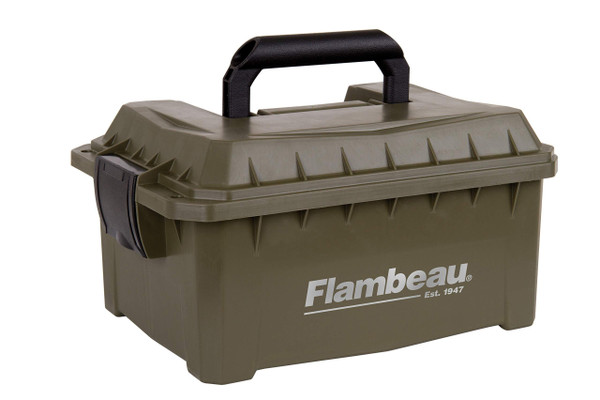 Flambeau Outdoors 7415SB Shotshell Ammo Can, Portable Ammo Storage, Standard