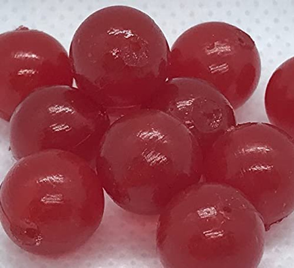 BnR Tackle SBRD12 Soft Beads, 12 mm, Roe Be Dark, Neutral Buoyancy, 10/Pack