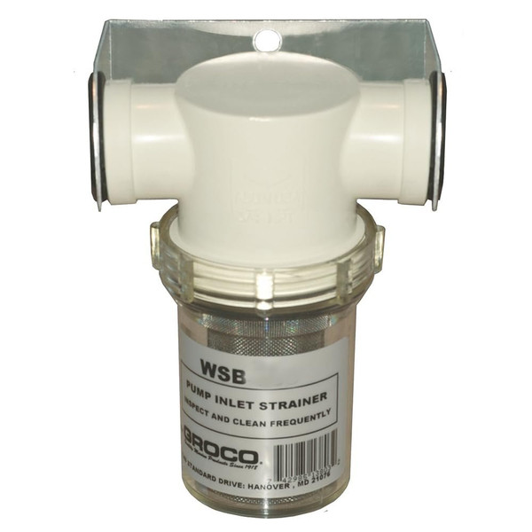 Groco Paragon Inlet Strainer (Size: 3/4 Basket Type: 40 Mesh Stainless Steel)