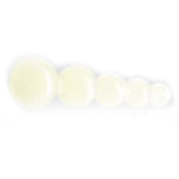 Mack's Lure 90402 Wedding Ring Tapered Beads Glow White