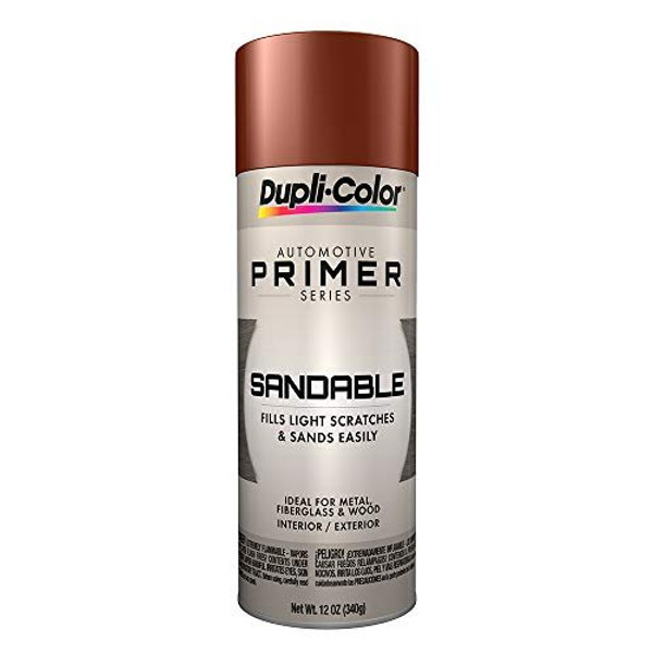 Dupli-Color DAP1694 Sandable Primer Spray Paint - Red Oxide - 12 oz. Aerosol Can