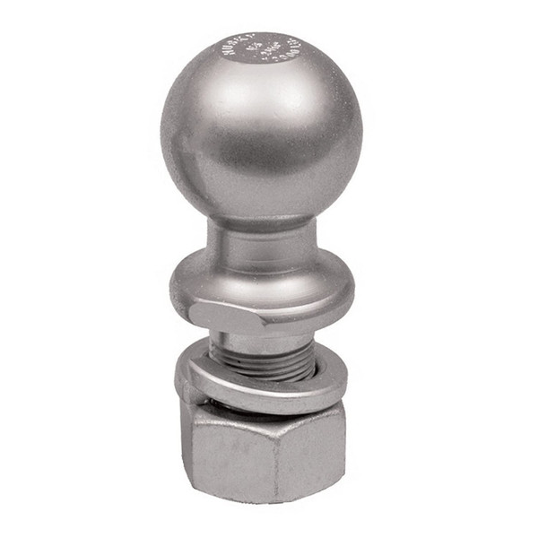 HUSKY TOWING Husky 30255 2-5/16 X 1-1/4 X 2-5/8 Chrome Solid Steel Trailer Hitch Ball