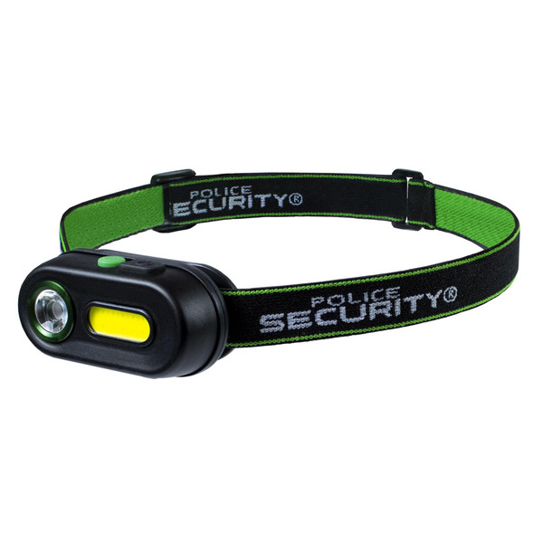 Police Security - Colt-R Flashlight - Water Resistant - Rechargeable Battery
