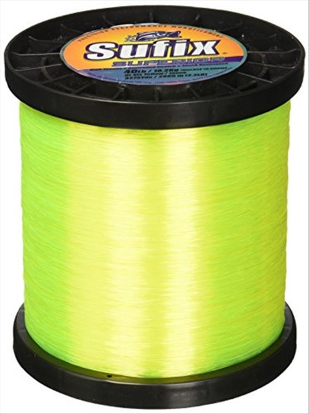 Sufix Superior Spool Size Fishing Line (Yellow, 60-Pound)