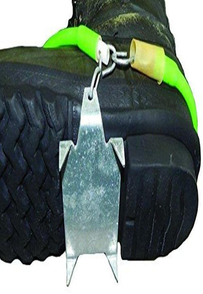 K&E Tackle GRP-CHZ Ice Chizel for Your Boot