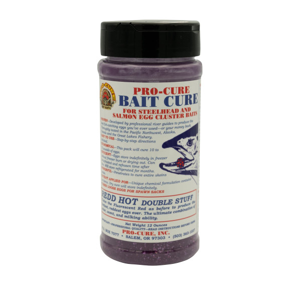 Pro-Cure Original Egg Cure, Redd Hot Double Stuff, 12 Ounce