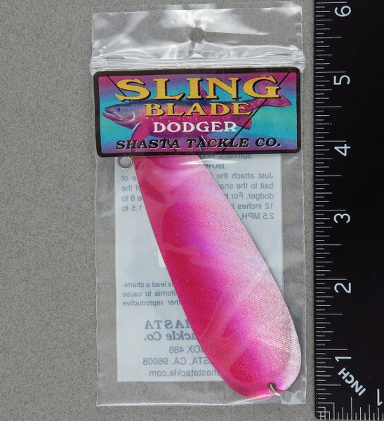 Mack's Lure 41072 Sling Blade Ifoil Pink Silver
