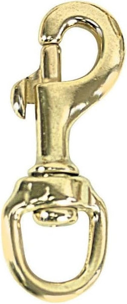 Swivel Eye Piston Snap (Hook: 3/8 Eye": 1 Length": 3-5/8) By Seafarer Marine Products"