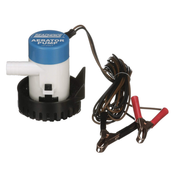 Seachoice Portable Aerator Baitwell System, 12V, 360 GPH, Includes 5 Ft. of Flexible Hose