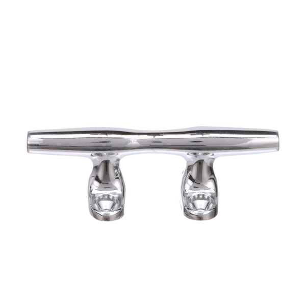 Seachoice Hollow Base Cleat, Chrome-Plated Zinc, 4 in. Long