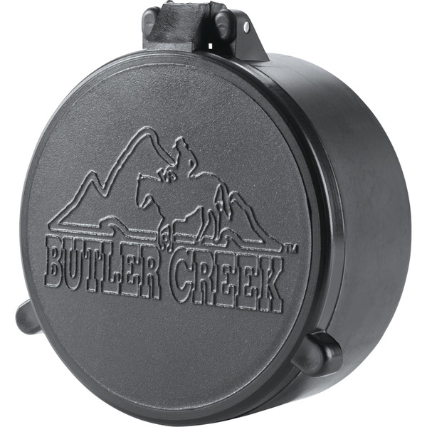 Butler Creek 30 Objective Flip Open Scope Cover Black, Size 30 (1.96-Inch, 49.8mm)