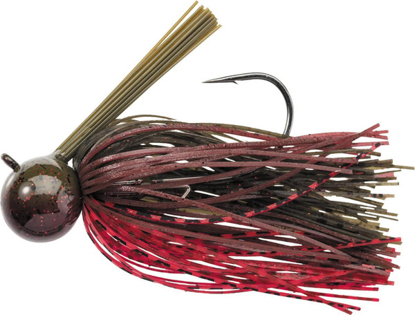 Evergreen IR 5/16 OZ. Finesse JIG HITE'S HOT Craw