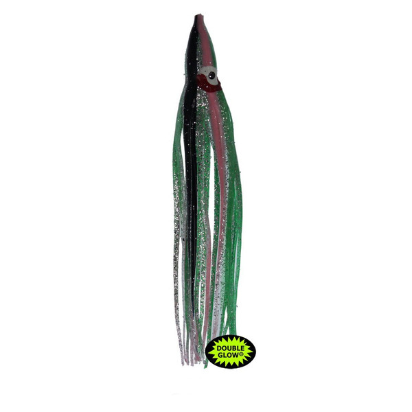 SILVER HORDE Goldstar Squid Grn/Clo-Rigged #35 Octopus (Squid), Green