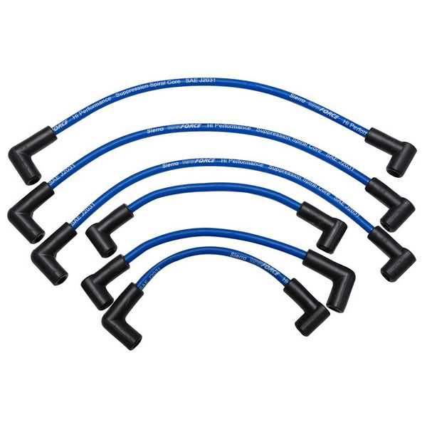 Sierra International 18-8833-1 Premium MagForce Marine Spark Plug Wire Set for Mercruiser Sterndrive , white