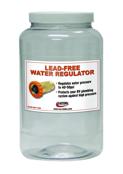 Valterra Llc Empty Jar W/Label - Water Regulator J0112