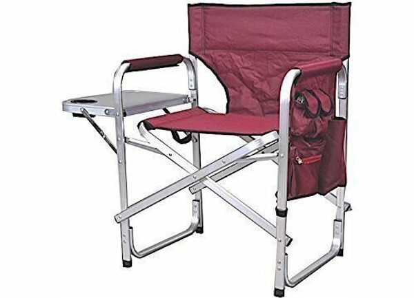 Stylish Camping SL1204BUR Full Back Folding Director's Chair