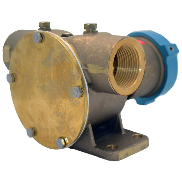 Johnson Pumps F8B-5 1 1/4-Inch NPT Electric Clutch Pump with 12V 2XA Pulley