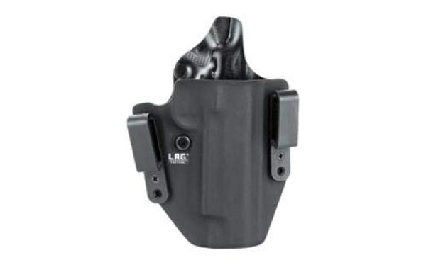 Defender Series, OWB/IWB Holster, Fits 1911 w/ Rail, 5" Barrel, Kydex, Right Hand, Black Finish