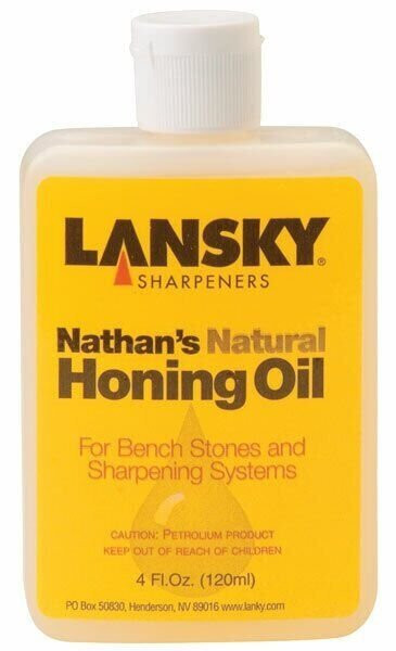 Lansky Nathans Natural Knife Sharpener Honing Oil 4 Ounce Bottle LOL01