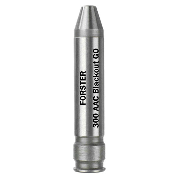 Forster Products 300 AAC Blackout, GO Headspace Gauge, SAAMI Dimensioned, Rimless, Hardened Steel, Precision Ground