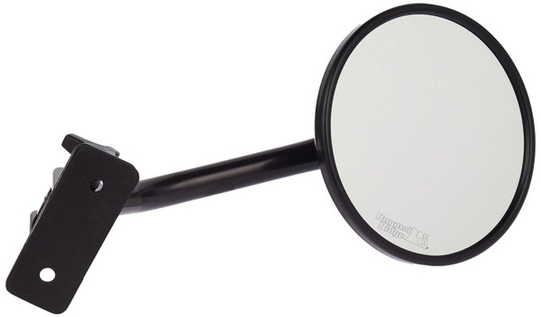 Rugged Ridge | Quick Release Mirror, Round, Black | 11025.11 | Fits 1997-2018 Jeep Wrangler TJ/LJ/JK/JKU