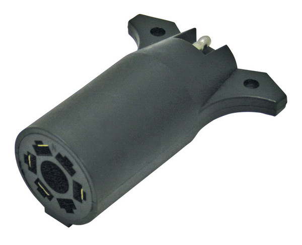 Reese Towpower 74607 7-Way to 4-Way Flat Blade Wiring Adapter - Black